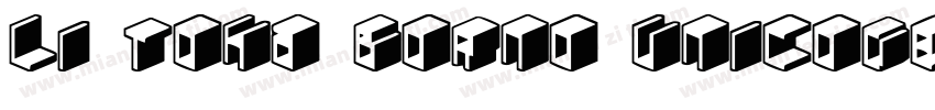 Li Toha Borno Unicode Bold字体转换